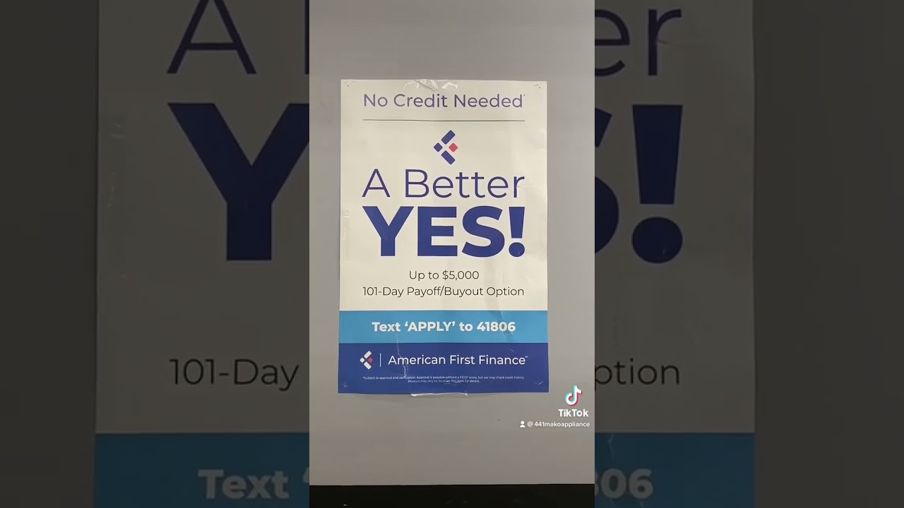 American First Finance Option