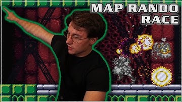 Testing Desolate Racing | Map Rando Race | Super Metroid