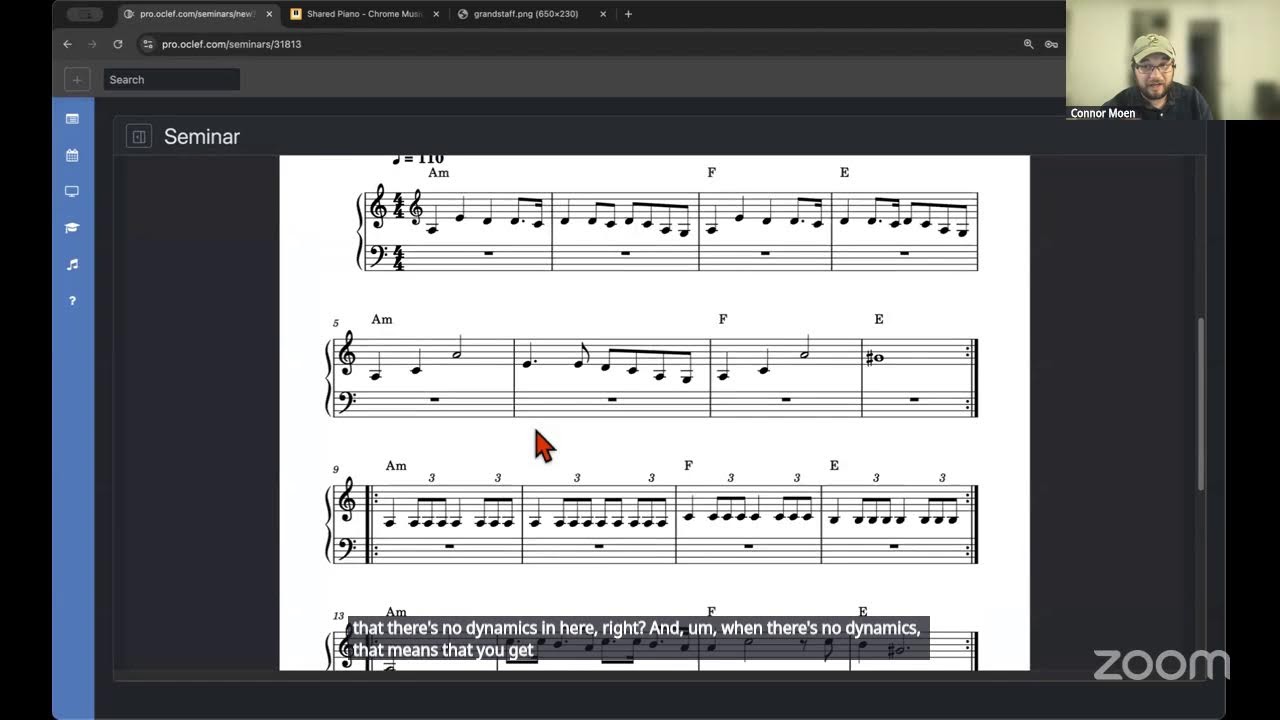 MAR 6 | Introductory Performance Seminar 6 pm
