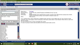 Merriam Webster's Collegiate Dictionary & Thesaurus 3.0