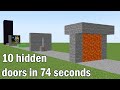 10 hidden doors in 74 seconds