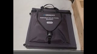 Unboxing Our New Renogy Solar Blanket
