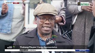 Memorial service for Thato Molosankwe