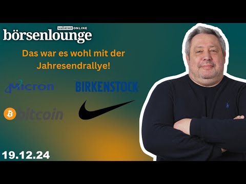Micron | Bitcoin | Nike - Jerome Powell würgt Jahres-End-Rallye ab