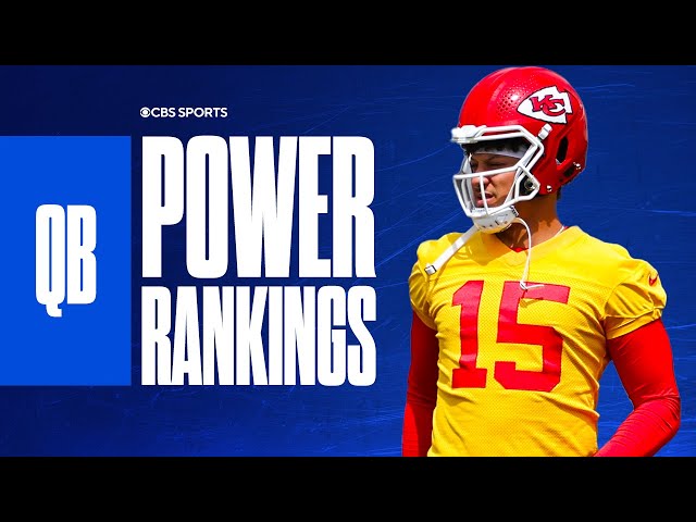 PFF'S NFL Quarterback Power Ranking Tiers | CBS Sports class=