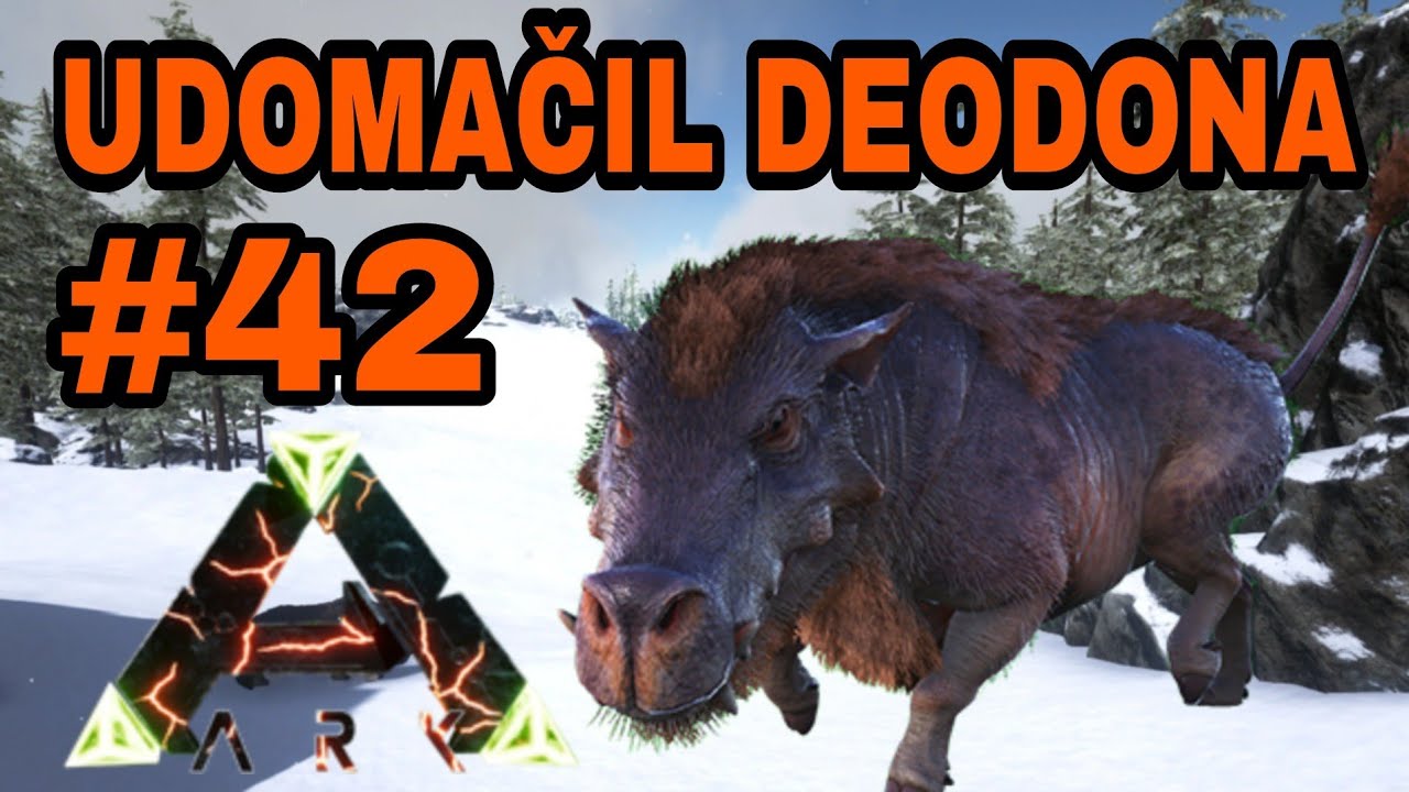 Udomačil sem deodona / #42 ARK [SLO]
