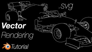 [3.3] Blender Tutorial: 3D Model to SVG Image, Vector Graphics