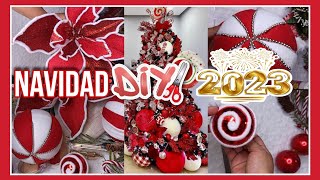 ✅ MANUALIDADES NAVIDEÑAS 2023 🎄 / Ideas Fácil Para Decorar En NAVIDAD 2023 #navidad #diy #dollarcity