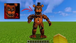 MOD FIVE NIGHTS AT FREDDYS 2 Di Minecraft PE !!