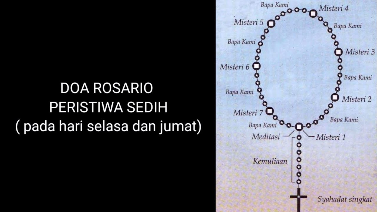 DOA ROSARIO PERISTIWA SEDIH ( hari Selasa dan Jumat ) - YouTube