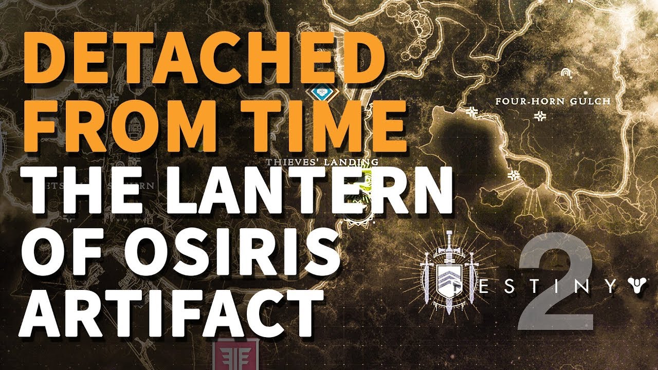 Detached from Time Destiny 2 (Reward: The Lantern Of Osiris Artifact)