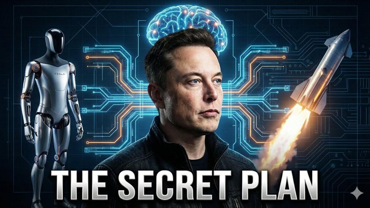 Elon Musk’s Secret Master Plan: How Tesla, SpaceX & xAI Connect
