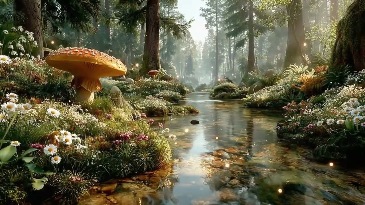 🌅 Ambient Lofi Guitar  Golden Horizons & Pine Whispers for Work & Relaxation & Study 🎧💫