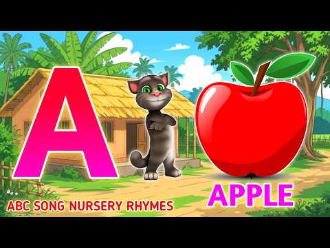 Phonics Song 2 with TWO Words in 3D - A For Airplane - ABC Alphabet Songs with Sounds for Children