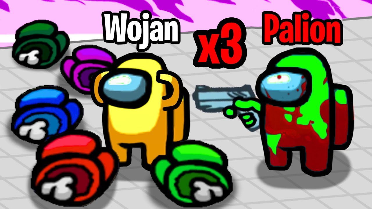 JESTEM IMPOSTOREM 3 RAZY Z RZĘDU w AMONG US! (niemożliwe)