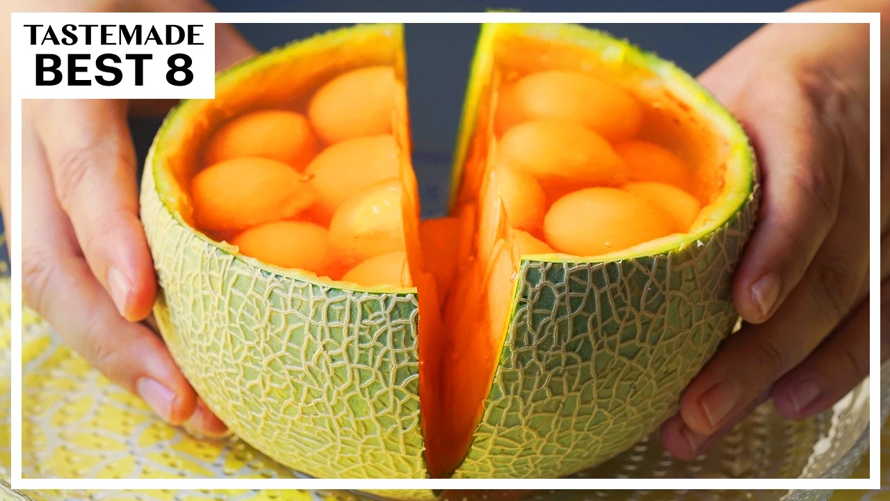 旬のフルーツ🍈 メロンを堪能するレシピBEST8