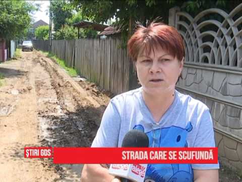 Strada care se scufundă