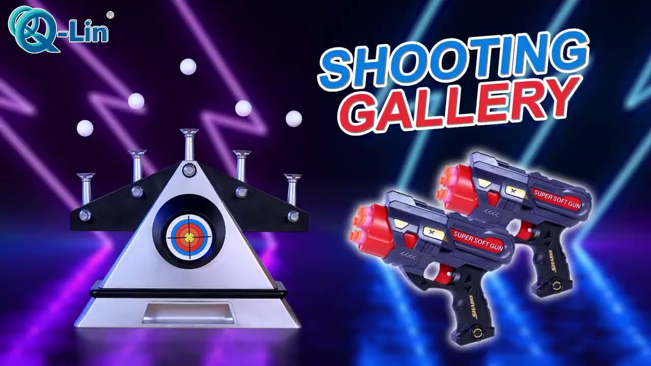 Electric Floating Target Shoating Gallery Toys power supply Children's gift