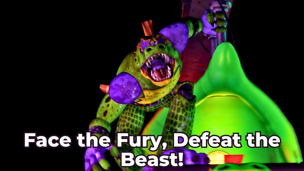 FNAF Security Breach - Monty Boss Battle!