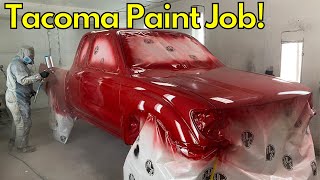 Our 1998 Toyota Tacoma Gets a Fresh Complete Paint Job!!