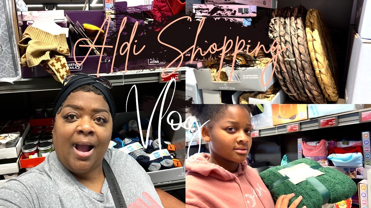 ALDI SHOPPING VLOG | CHRISTMAS DECOR | CLEARANCE ITEMS | VLOG