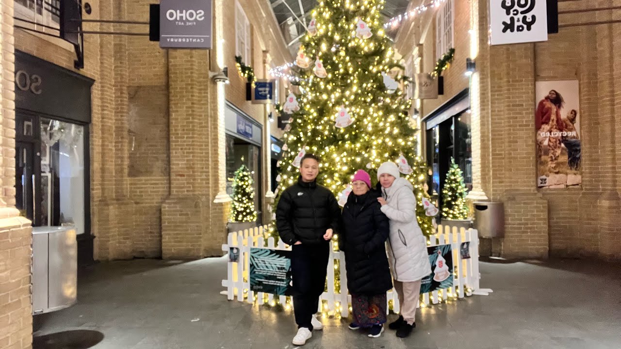 Christmas Lights Canterbury City