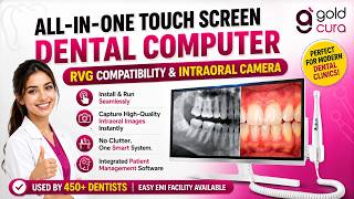 Best All-In-One Dental Computer with Intraoral Camera &amp; RVG Setup by Gold Cura