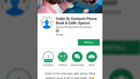 How to find unknown caller name and photo