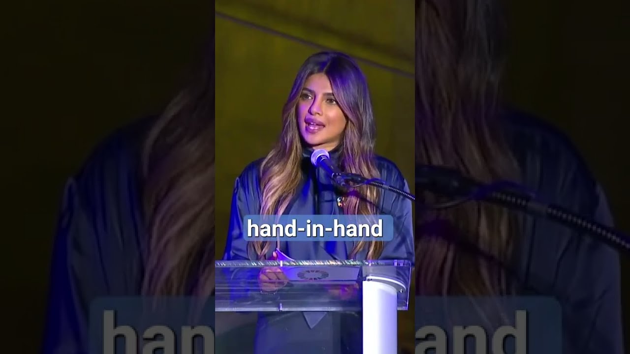 Priyanka Chopra Jonas on the SDGs | Sustainable Development | 