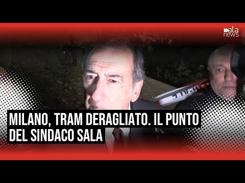 Video Milano, tram deragliato. Sala: Autista molto esperto, mezzo nuovo