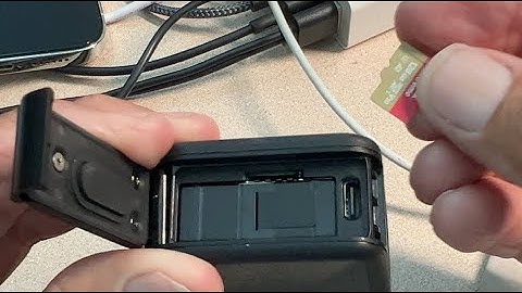 How to insert a microSD card into a GoPro Hero 13 Black