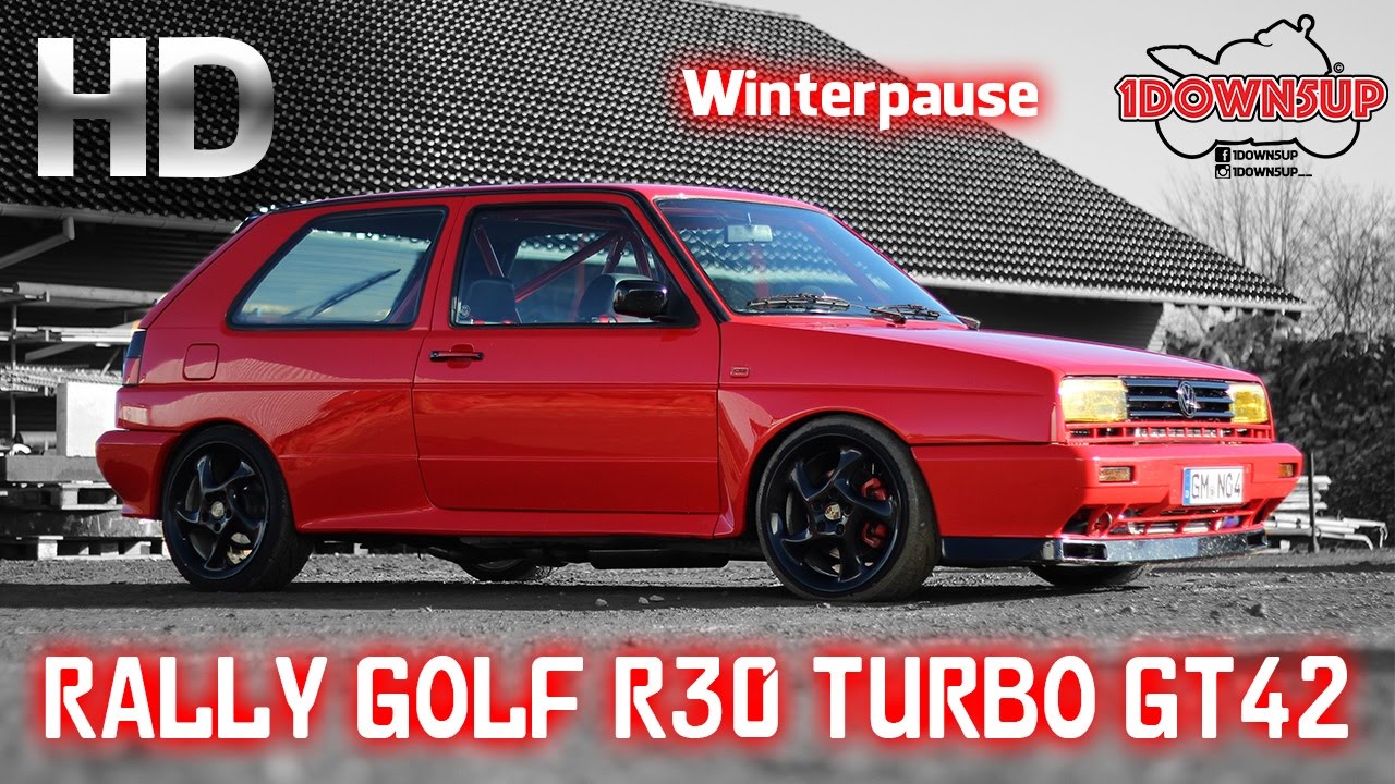 R30 Rally Rally Golf R30 Turbo 4motion GT42 - 1DOWN5UP Captured CarPorn - YouTube