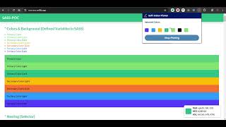 Soft Color Picker Chrome Browser Extension screenshot 3