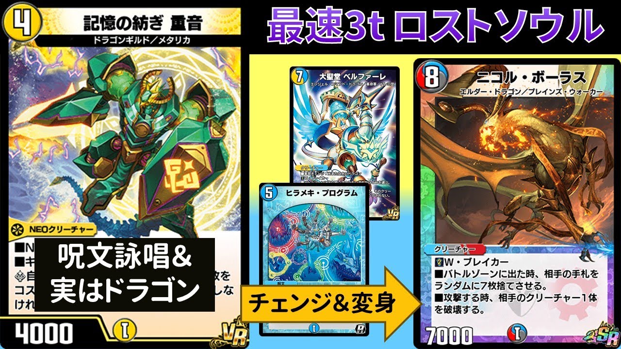 全ハンデス搭載の強力ビートダウン『重音チェンジボーラス