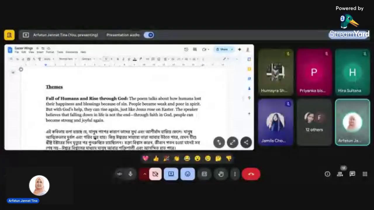 Easter Wings by George Herbert | Honors 3rd Year English | Summary & Analysis