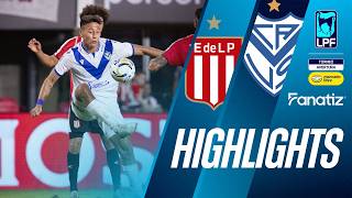 Estudiantes De La Plata Vs Vélez Sarsfield 0-1 - Game Highlights