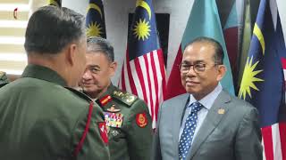 Rangkuman Majlis Pemakaian Pangkat Pegawai Kanan