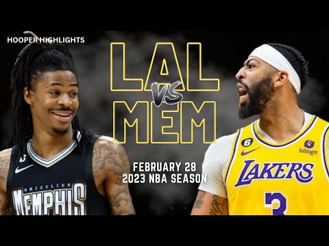 Los Angeles Lakers vs Memphis Grizzlies Full Game Highlights | Feb 28 | 2023 NBA Season