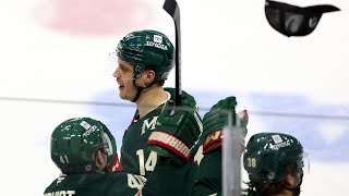 Joel my goodness! Eriksson Ek notches 4 goals in his return!  🇸🇪 Men herregud, Joel!