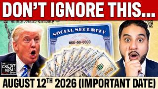 DON'T IGNORE! SOCIAL SECURITY AUGUST 12TH | BENEFITS INCREASE UPDATE | SSA SSI SSDI CHECKS