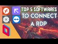 Best softwares to connect a Cloud PC || Cloud Gaming RDP || Best latency optimization, No Lag/delay