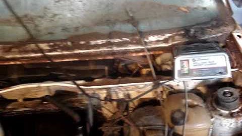 Diesel Rabbit runs after sitting 18 years.