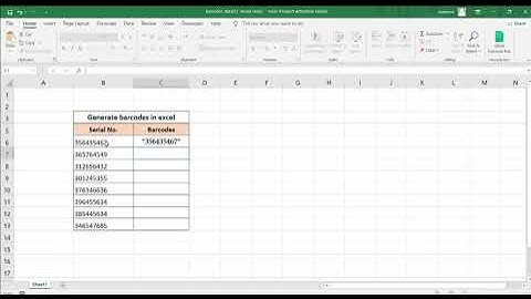 ✅ How to Generate Barcodes in Excel | Free & Easy Method (No Software Needed!)