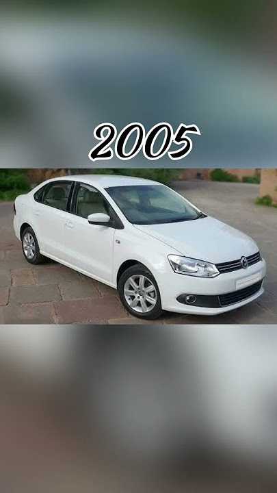 Evolution of VW Vento #shorts