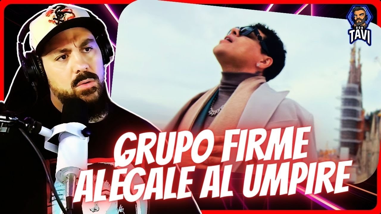 REACCION A Grupo Firme - Alégale Al Umpire (Video Oficial)