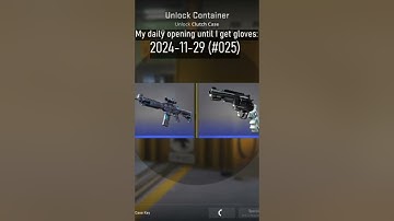 My daily CS2 case unboxing until I get gloves #025