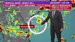 Tropical Update: Tracking possible development in the Gulf of Mexico bringing rain to SE Texas
