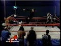 TOP ROPE SNAPS during Erich Sbraccia vs. Vic Steamboat match - NWA New England - 1999