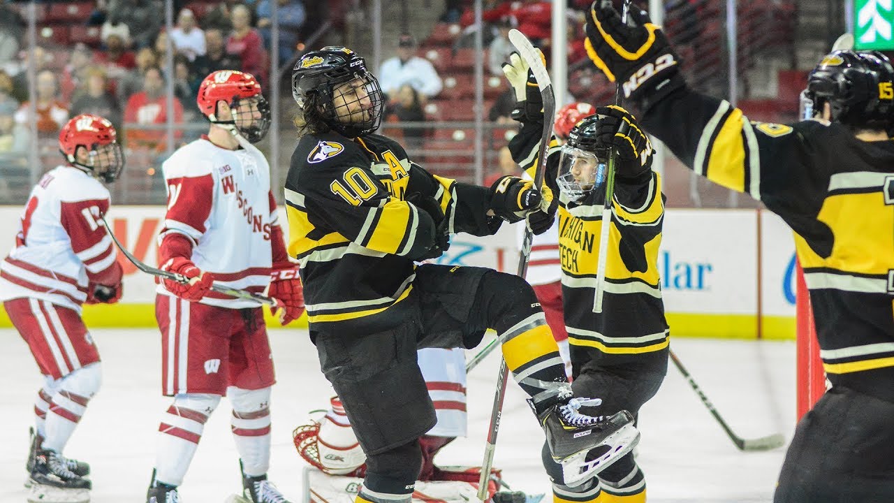 Hockey Highlights Tech at Wisconsin Oct 26, 2018 YouTube