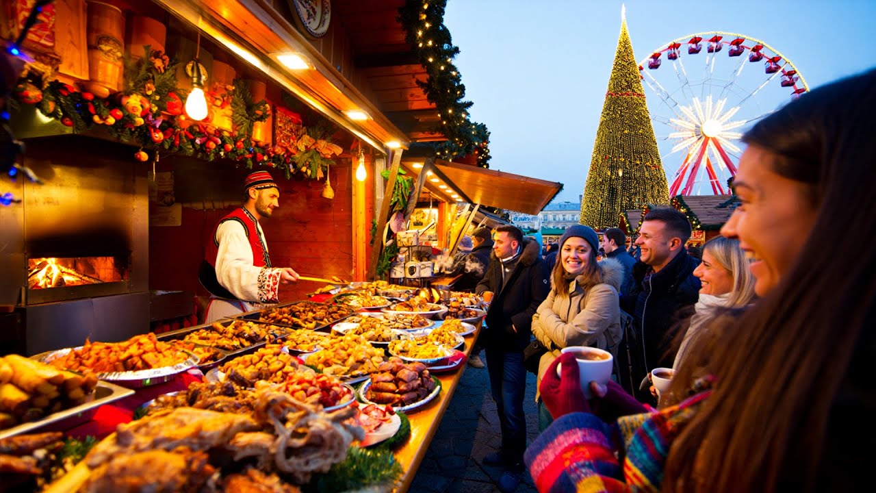 Самая красивая новогодняя ярмарка Болгарии – это настоящее новогоднее волшебство! 🎄
